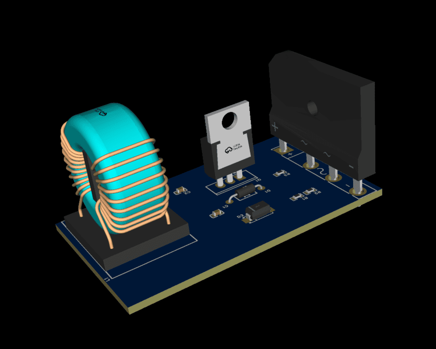 Proyecto pastor eléctrico 6 Diseño 3D pastor eléctrico